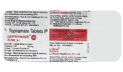 Leptomate 50 Tablet image