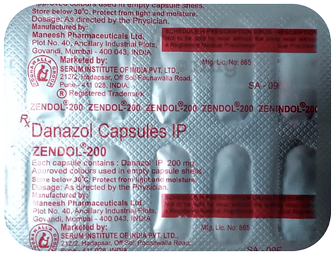 Zendol 200mg Capsule image