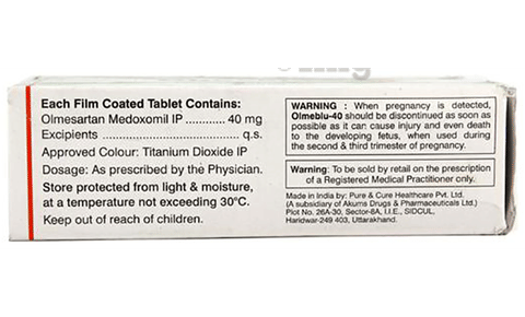 Olmeblu 40 Tablet image Olmeblu 40 Tablet image