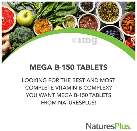 Natures Pluse Sustained Release Mega B-150 Tablet image
