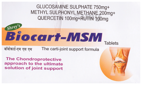 Biocart MSM Tablet image