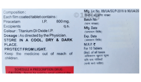 Aspacetam 800 Tablet image Aspacetam 800 Tablet image