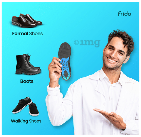 Frido Dual Gel Insoles UK 5 9 Buy packet of 1.0 Unit at best