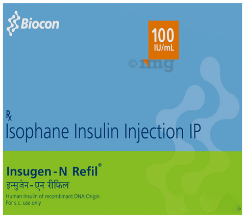Insugen-N 100IU/ml Refil Injection