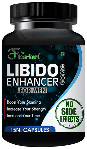 Floarkart Libido Enhancer 500mg for Men Capsule: Buy bottle ...