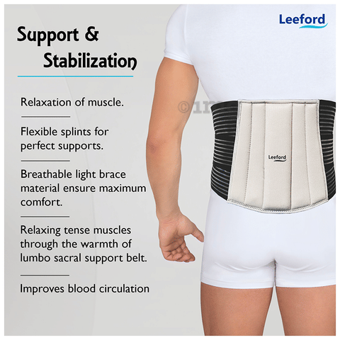 Leeford Lumbo Sacral Support Belt Large: Buy box of Unit at