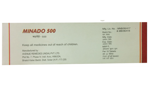 Minado 500 Tablet image