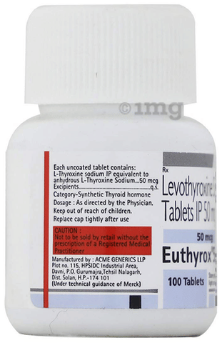 Euthyrox 50 Tablet image