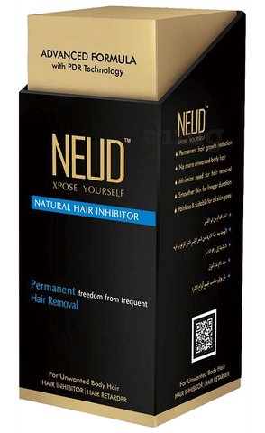 NEUD Natural Hair Inhibitor: Buy bottle of 80 gm Cream at best price in  India | 1mg