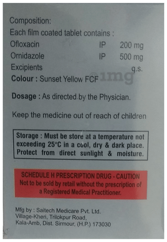 Cefora-OZ Tablet image Cefora-OZ Tablet image