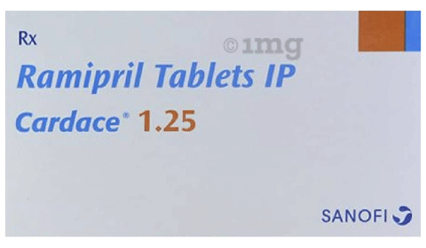 Cardace 1.25 Tablet image Cardace 1.25 Tablet image