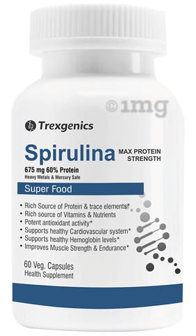Trexgenics Spirulina Veg Capsule image