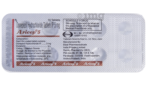 Aricep 5 Tablet image