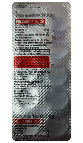 Folcardia XL 30 Tablet image Folcardia XL 30 Tablet image