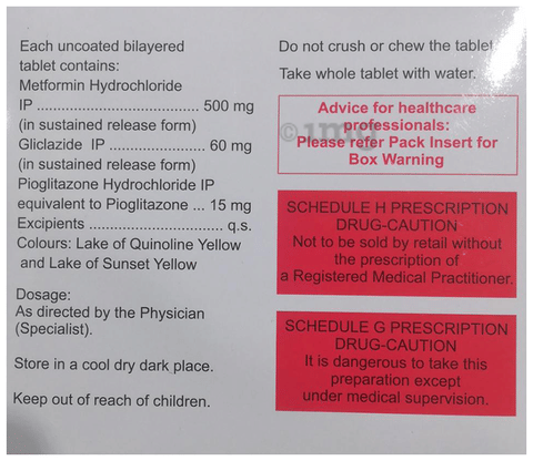 Glycinorm Total 60 Tablet SR image Glycinorm Total 60 Tablet SR image