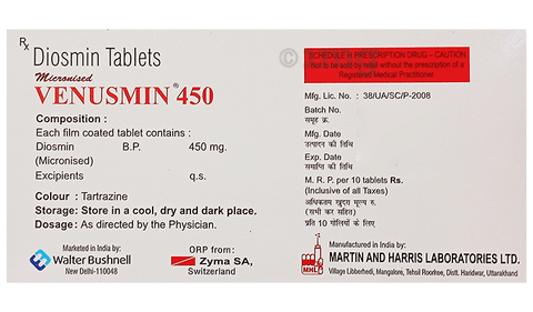 Venusmin 450 Tablet image