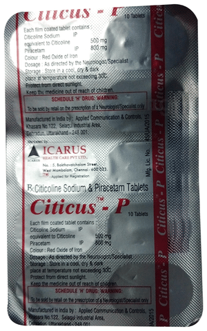 Citicus-P Tablet image Citicus-P Tablet image