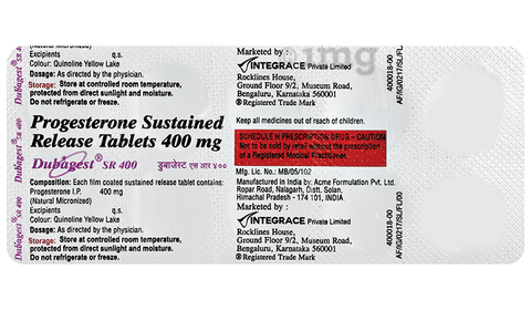 Dubagest SR 400 Tablet image