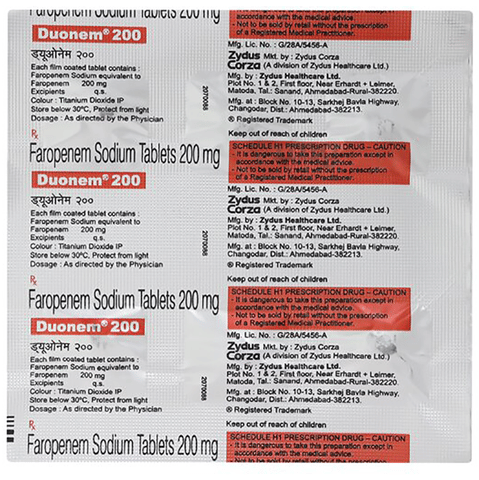 Duonem 200 Tablet image