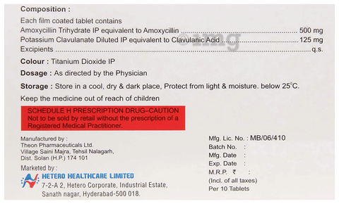 Mpx-CV 625 Tablet image