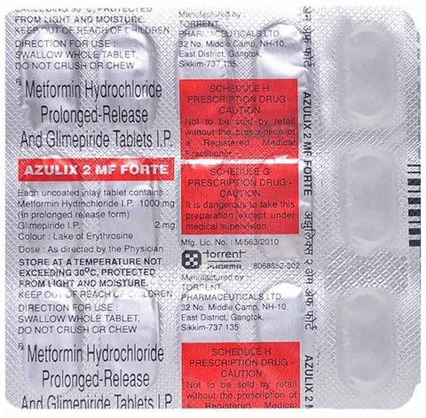 Azulix 2 MF Forte Tablet PR image