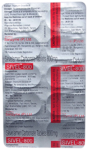 Sivel 800 Tablet image