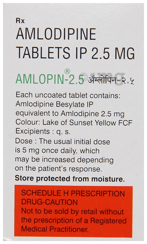 Amlopin 2.5 Tablet image Amlopin 2.5 Tablet image