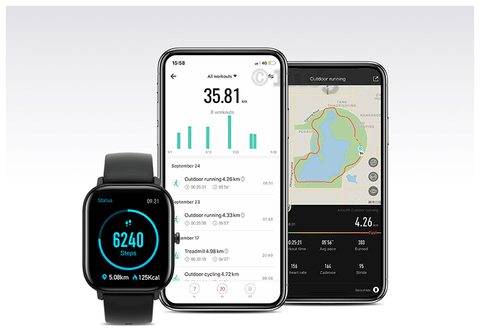 Amazfit Huami GTS Smart Watch Obsidian Black Buy box of 1.0 Unit