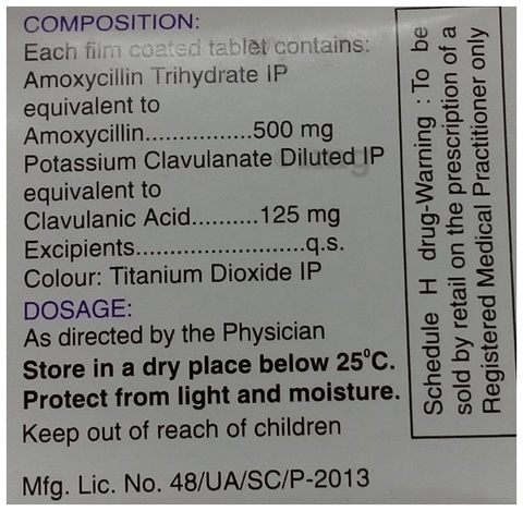 Flemiclav 625 Tablet image Flemiclav 625 Tablet image