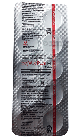 Oofollic Plus Tablet SR image
