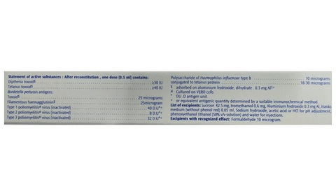 Pentaxim Vaccine image Pentaxim Vaccine image