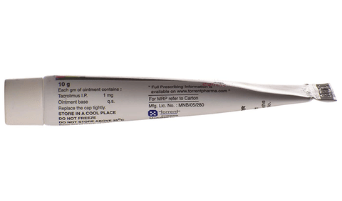 Tacrotor 0.1% Ointment image
