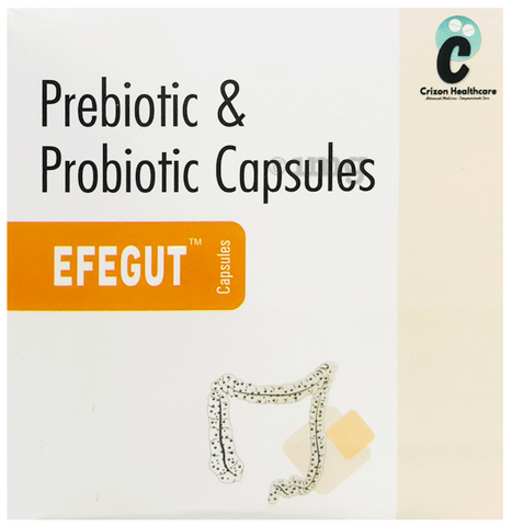 Efegut Prebiotic & Probiotic Capsule 1