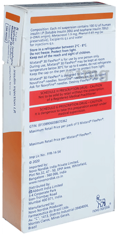 Mixtard 30 Flexpen (3ml Each)