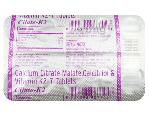 Cilate-K2 Tablet image
