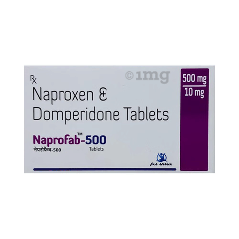 Naprofab 500 Tablet image Naprofab 500 Tablet image