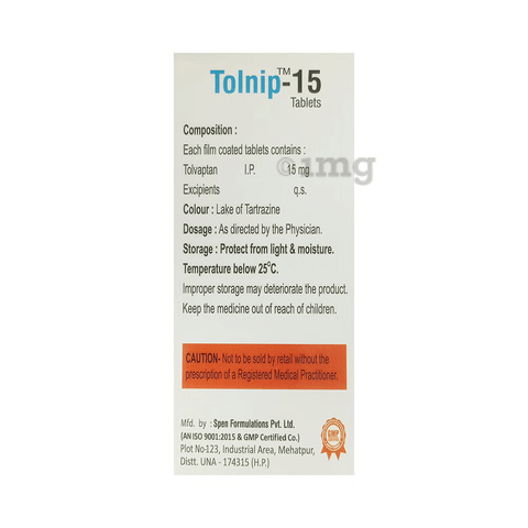Tolnip 15 Tablet image