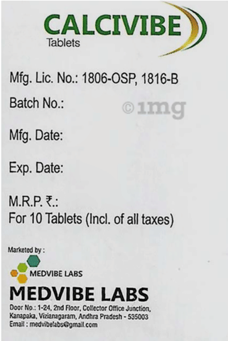 Calcivibe Tablet image Calcivibe Tablet image