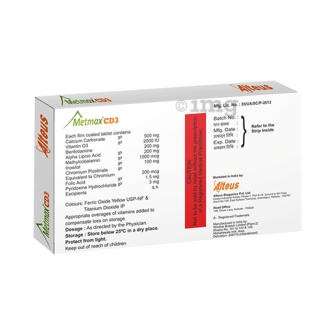 Metmax CD3 Tablet image Metmax CD3 Tablet image