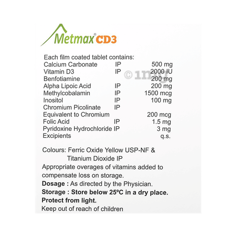 Metmax CD3 Tablet image Metmax CD3 Tablet image