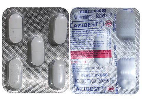 Azibest 500 Tablet image