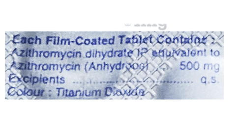 Azibest 500 Tablet image