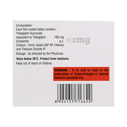 Trelaglip 100 Tablet (2 Each) image