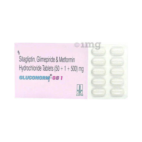 Gluconorm-GS 1 Tablet image