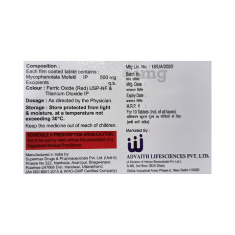 Mgraft 500 Tablet image Mgraft 500 Tablet image