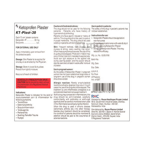 KT-Plast 30 Plaster image KT-Plast 30 Plaster image
