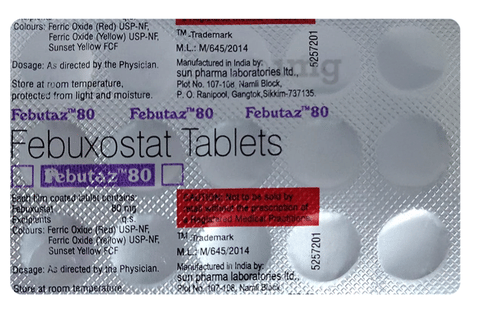 Febutaz 80 Tablet image