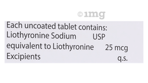 Tertroxin 25mcg Tablet image Tertroxin 25mcg Tablet image