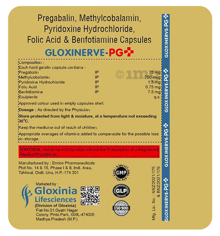 Gloxinerve-PG + Capsule image