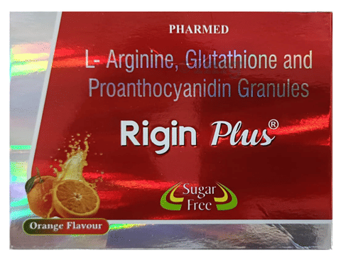 Rigin Plus Granules Orange Sugar Free